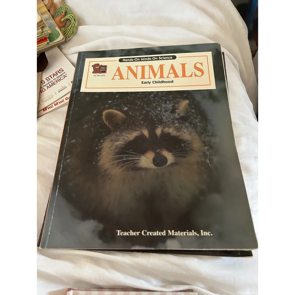 Teacher Created Materials Animals Early Childhood Science Workbook 1994